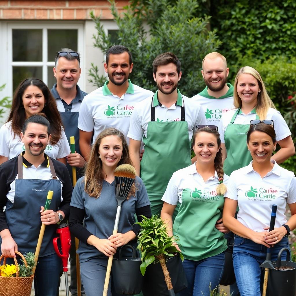 Équipe de jardiniers professionnels de Mon Jardinier Pro