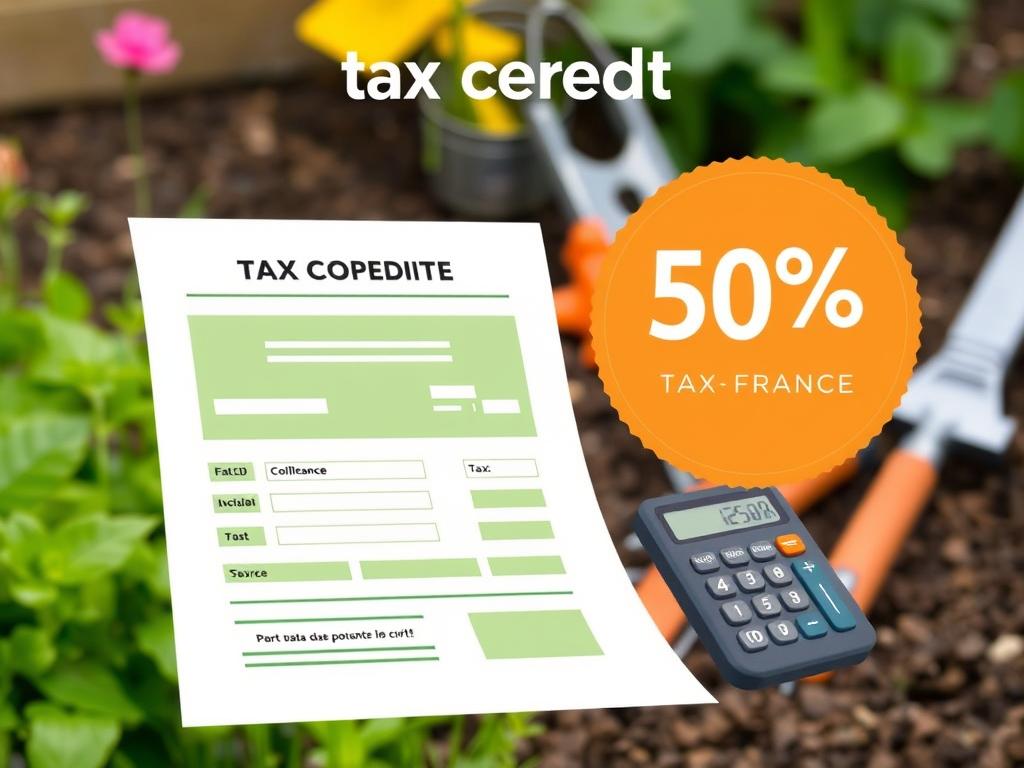 Illustration du crédit d'impôt pour services de jardinage